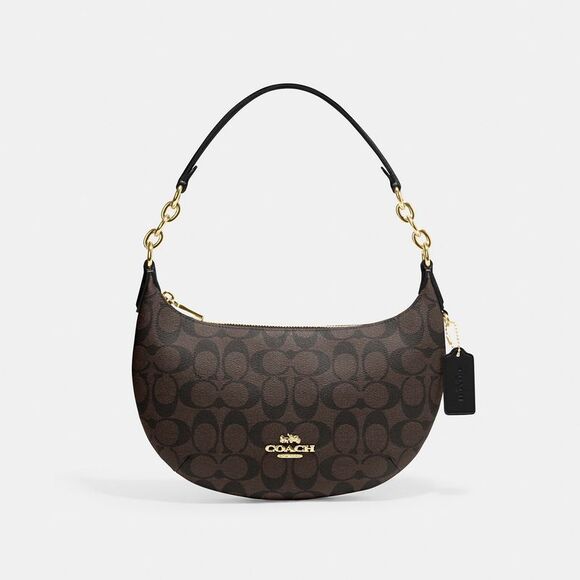 COACH Handbags - NWT Coach Outlet Payton Hobo Bag In Signature Canvas